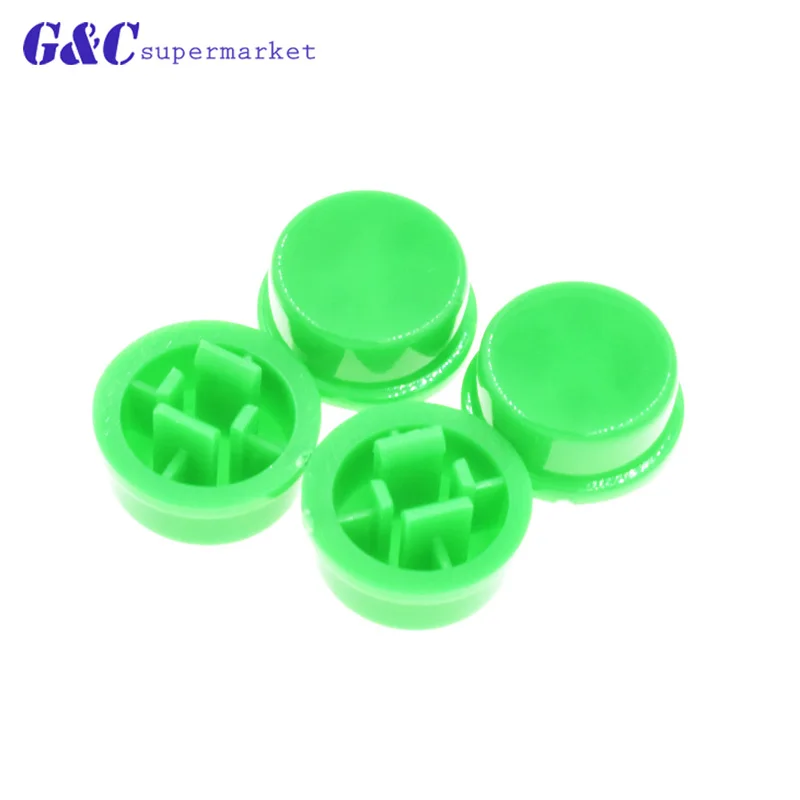 100PCS Round Tactile Button Cap Kits 9.58*5.1mm for 12*12*7.3mm Tact Switch