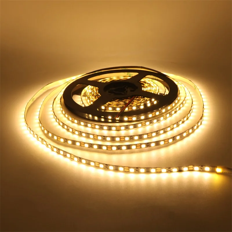 SZYOUMY 100 м/лот светодиодная лента 2835 SMD 600 светодиодов 5 м 12 в постоянного тока гибкая