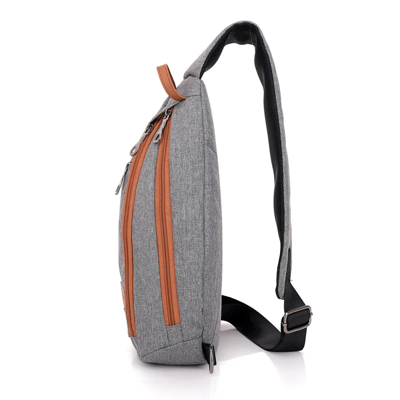 DINGXINYIZU الرجال الصدر حزمة كبيرة قدرة حقيبة كتف بحب تعليق متعددة الوظائف Crossbody حقيبة للرجال رسل حقيبة السفر ذهابا حزمة