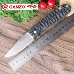 58-60HRC Ganzo G717 440C лезвие G10 ручка EDC Складной Ножи выживания инструмент Отдых на природе Охота Карманный Ножи тактический edc Открытый инструмент