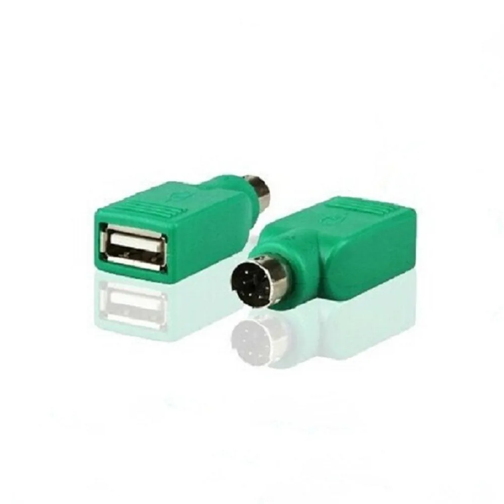 

10PCS USB Female To PS2 PS/2 Male Adapter Converter Keyboard Mouse Mice