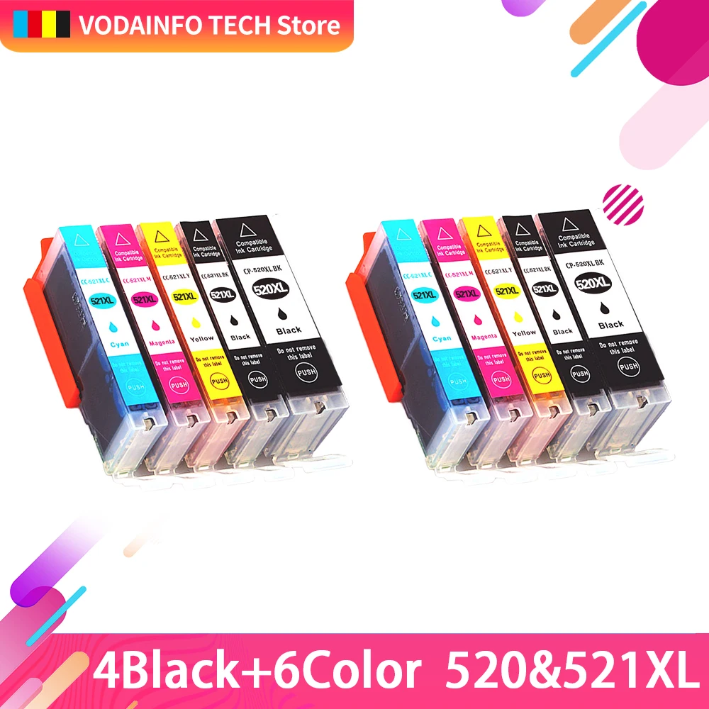 Картридж для принтера Canon PGI520 PIXMA IP3600 IP4600 IP4700 MX870 MP540 MP550 MP560 MP620 MP630 MP640 | Компьютеры и