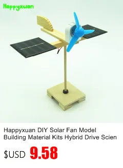 Happyxuan шариковый излучатель Дети DIY Science наборы для экспериментов деревянная сборка электрическая модель забавная физическая развивающая игрушка креативный мальчик