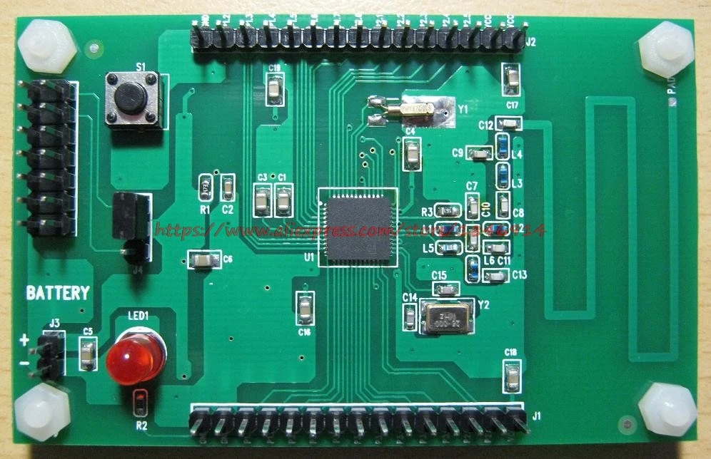 Бесплатная доставка cc430f5137 Совет по развитию 433 мГц cc430 беспроводной Совет по развитию msp430f5137