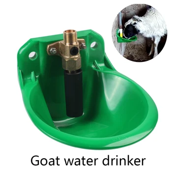 

Sheep Goat Copper Valve Italy Automatic Nipple Drinker Water Bowl Sheep Pig Water Drinker Animals Drinking Poultry Farm Tool