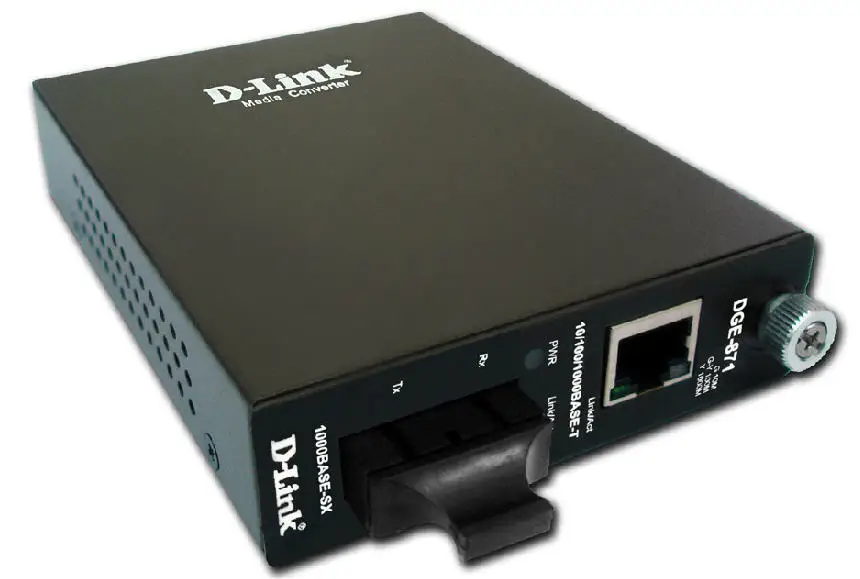 D link d link dge 872 gigabit single mode fiber transceiver converter