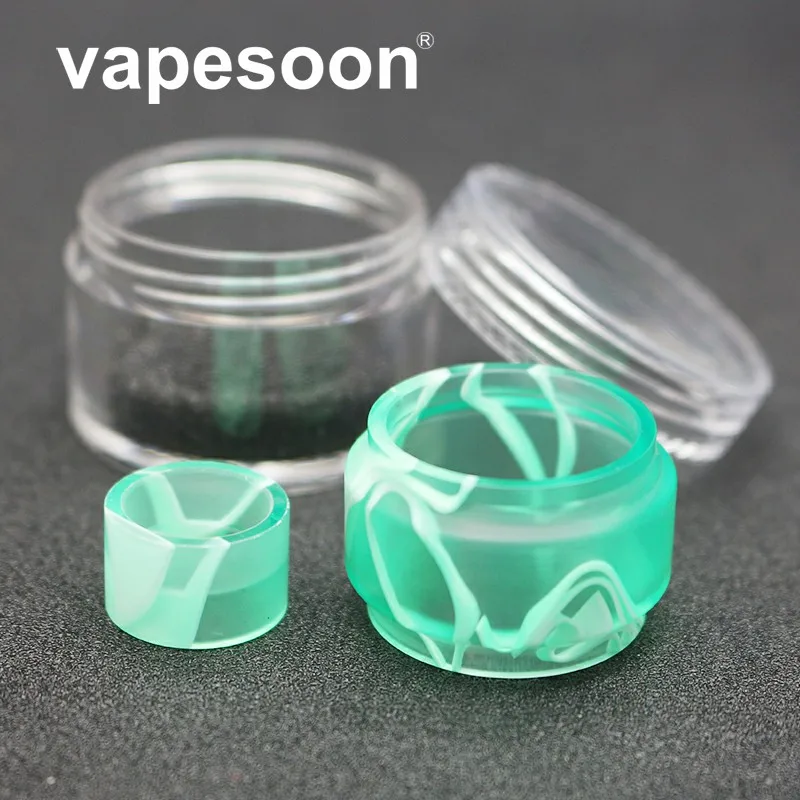 

Replacement Bulb Pyrex Glass Tube 5ml &Drip Tip For V8 Baby V2 Atomizer Vaporizer Fit Species Mag Grip Kit/ Species Kit