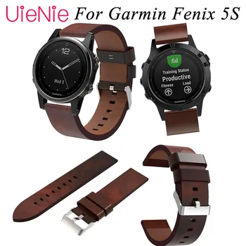 

Sport watch bracelet watchbands genuine leather strap watch band watch accessories wristband For Garmin Fenix 5S watchband 20mm