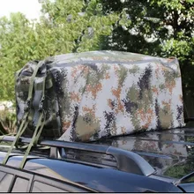 600D Универсальный водонепроницаемый для задней двери, крыши Топ Перевозчик грузовой багаж дорожная сумка(218L) для транспортных средств с крышей рельсы 100*50*43 см CB029