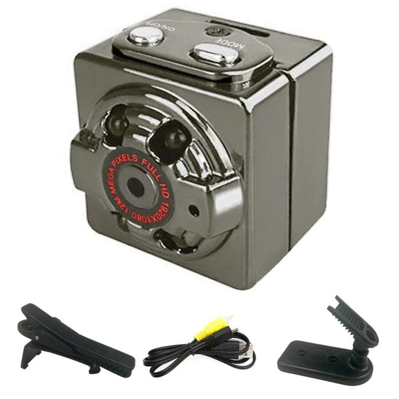 

SQ8 Small Camcorder 720P / 1080P High Definition Night Vision Portable Video Recorder Sports DV Mini Camera Support 32G TF Card