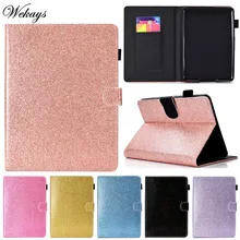 Wekays For Amazon Paperwhite 1/2/3 Glitter Bling Leather Flip Fundas Case For Amazon Kindle Paperwhite 1 2 3 6.0 inch Cover Case
