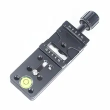 Многоцелевой 100 мм рельс Узловая горка быстроразъемный Зажим адаптер для панорамной поддержки Arca RRS BENRO совместимый