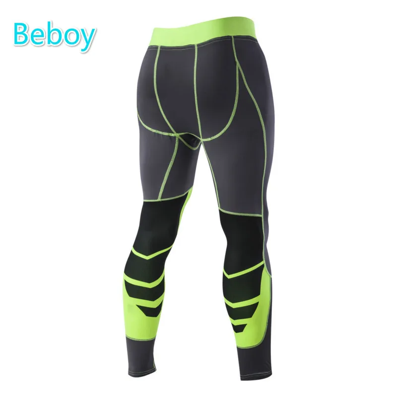 Prix pour Beboy À Séchage Rapide Compression Pantalon Hommes Patchwork Collants Running Leggings Pleine Longueur Haute Élastique Bodybuilding Fitness Leggings Prix pour Beboy À Séchage Rapide Compression Pantalon Hommes Patchwork Collants Running Leggings Pleine Longueur Haute Élastique Bodybuilding Fitness Leggings