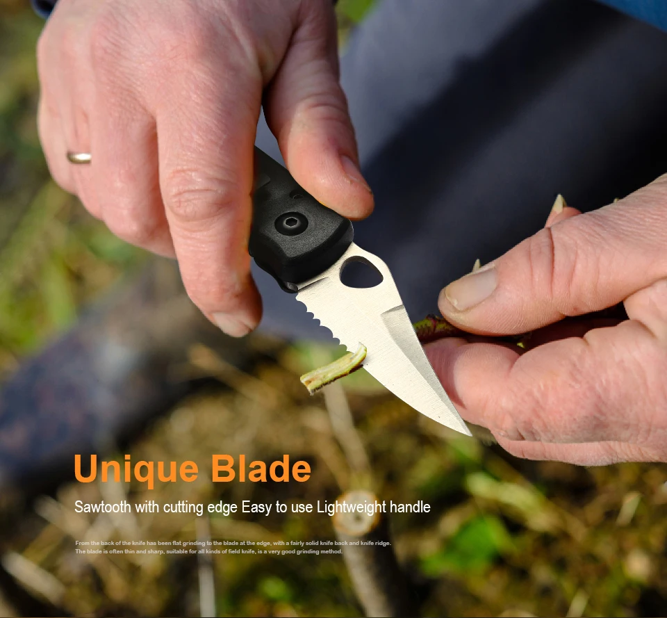 JelBo портативный нож Мини Фруктовый нож открытый многофункциональный карманный нож Кемпинг Охота Инструменты выживания складной нож лезвие