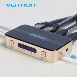 Vention 3 Вход 1 выход HDMI Коммутатор HDMI сплиттер HDMI кабеля с аудио для Xbox PS3 Smart HD 1080 P HDMI 5 Вход 1 OUT