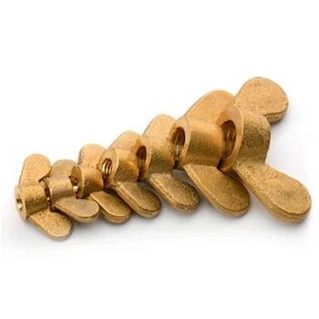 

M4 M5 M6 M8 M10 M12 M16 Brass Butterfly Nut Ingots Claw Nuts GB62