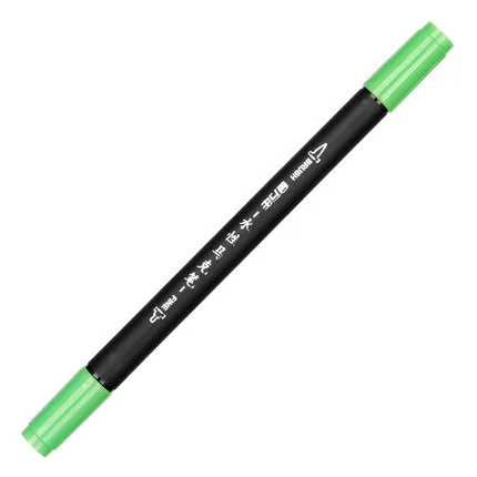 

Jingwannian Water-solubility 36 Color Soft Or Hard Head Marc Pen Fine Arts Painting Beautiful Pen Student Doodle Pen