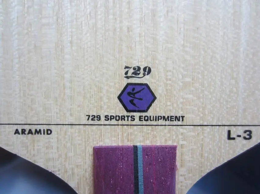 الأصلي 729 L-3 شفرة شفرة الكربون مضرب تنس الطاولة الرياضية حلقة هجوم