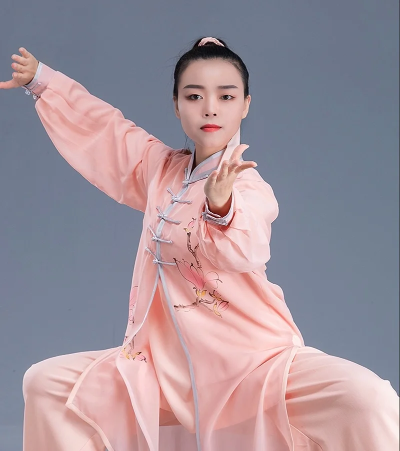 Китайский магазин одежды ушу кунг-фу, Униформа, костюм китайского воина, комплект из 3 предметов, одежда тайцзи, костюм фехтовальщика TA1508