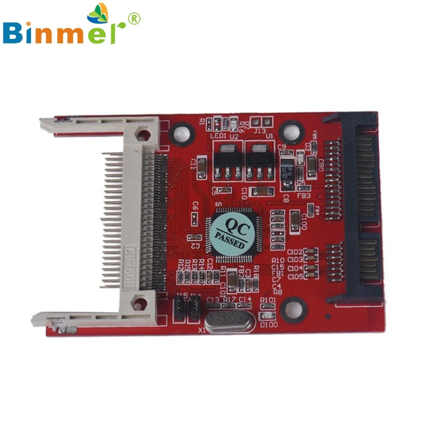

Levert Dropship Del 1PC CF Compact Flash Type I/II To 2.5 Inch SATA Serial Adapter Mar09