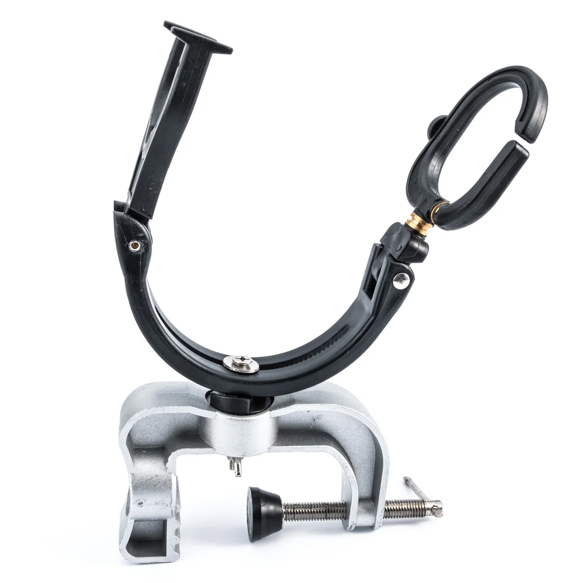 Aluminum Boat Fishing Rod Rack Holder Fish Support Raft Fishing