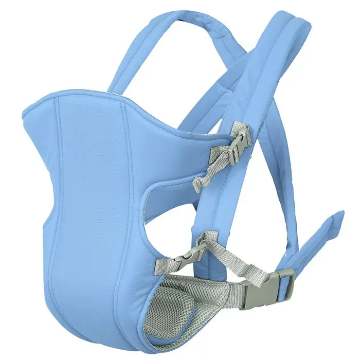 Переноска для детей от 3 до 16 месяцев, многофункциональный слинг для младенцев, рюкзак, сумка-кенгуру, дышащая ткань, передняя сторона, Лидер продаж - Цвет: Sky Blue