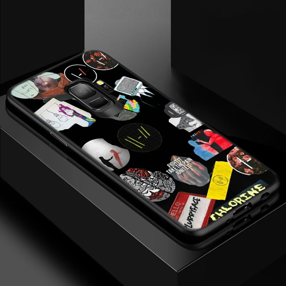 WEBBEDEPP чехол Twenty One Pilots 21 из ТПУ для Samsung Galaxy A10 A30 A40 A50 A70 A6 A8 A9 J6 2018 Note 8 9 мягкий