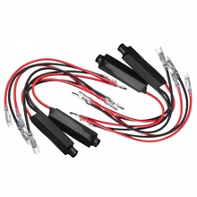 Buy 4pcs/lot 12V LED Resistor Turn Signal Indicator Flash Blinker Fix Error fit for Harley Yamaha Kawasaki Suzuki Free Shipping