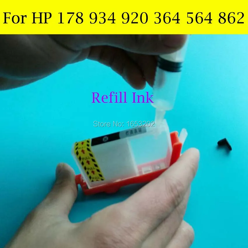 For HP 178 920 934 364 564 862 Refill Ink 2