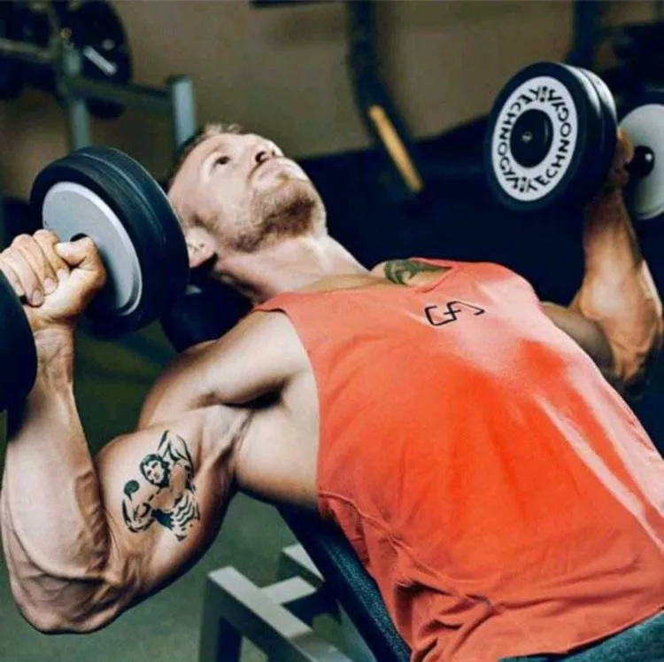 Gym Tank Top Men Sports Fitness Vest Sleeveless Undershirt GymShark Singlet Bodybuilding Stringer Muscle Men\'s Training Vests (10)