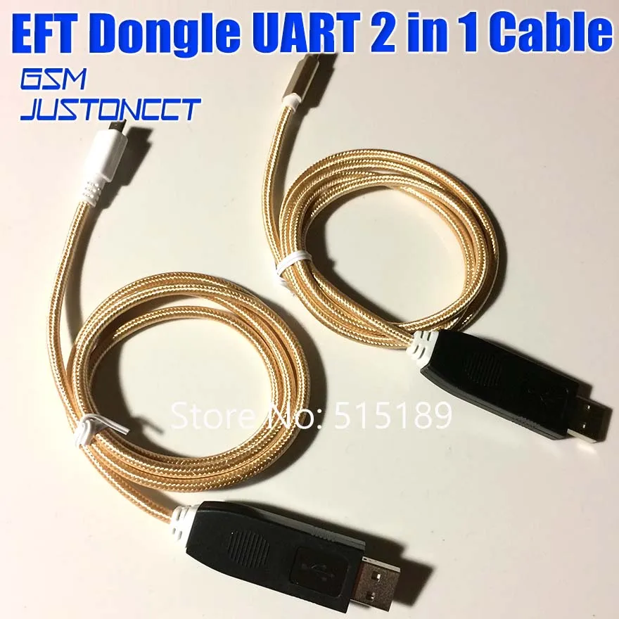 EFT CABLE UART 2 IN 1 - GSMJUSTONCCT -C6