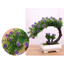 Artificial Plant Guest-greeting Pine Tree Bonsai Traditional Chinese Greeting Pine Trees For Desktop Home Decoration Artificial Plant Guest-greeting Pine Tree Bonsai Traditional Chinese Greeting Pine Trees For Desktop Home Decoration