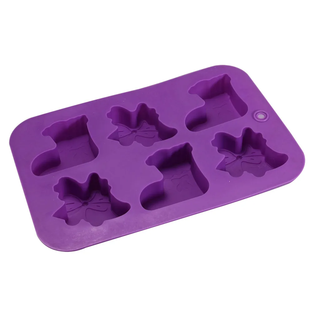 T0916J0334D Silicone Mold Chirstmas Boot Bell detail 02