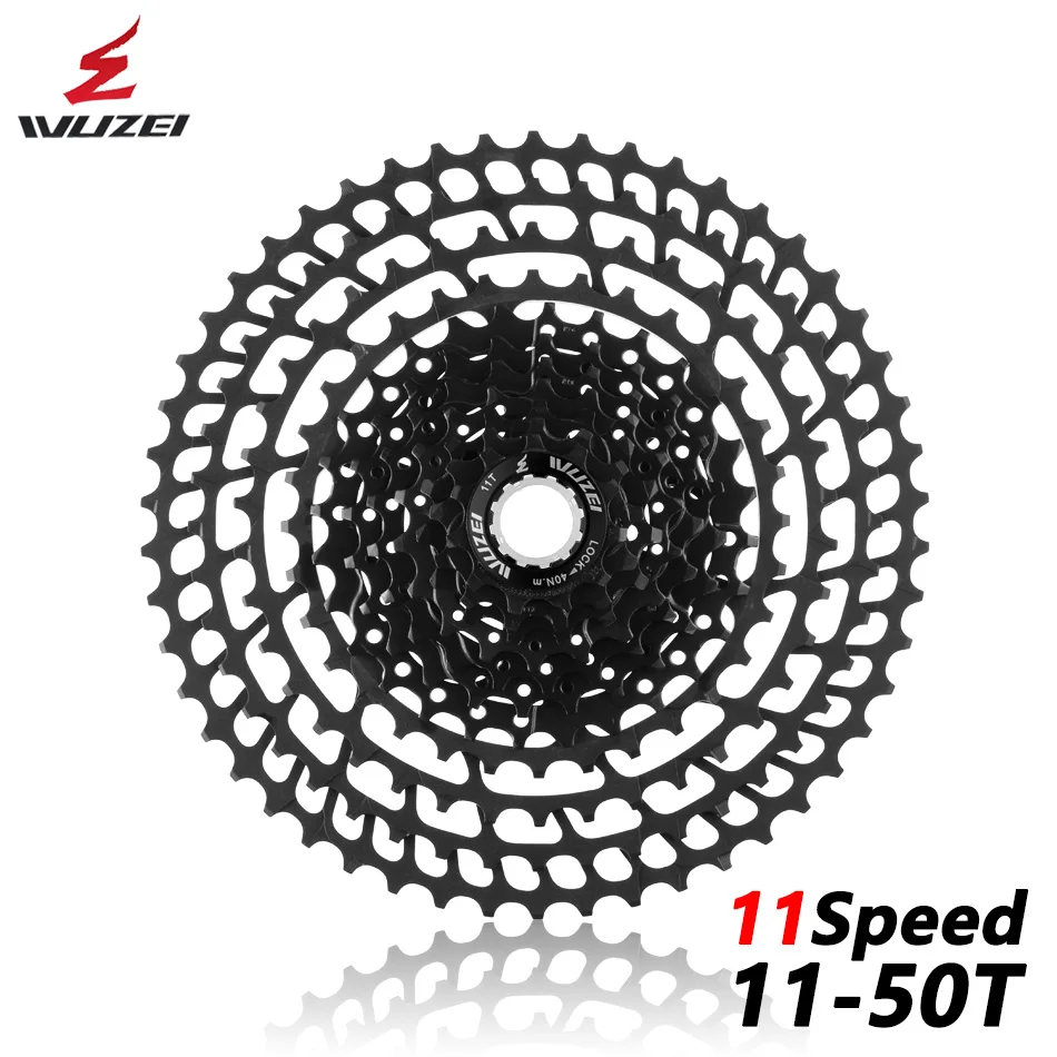 Ультралегкая велосипедная кассета wuota MTB 11 скоростей 50T 52T 365 г запасные части для