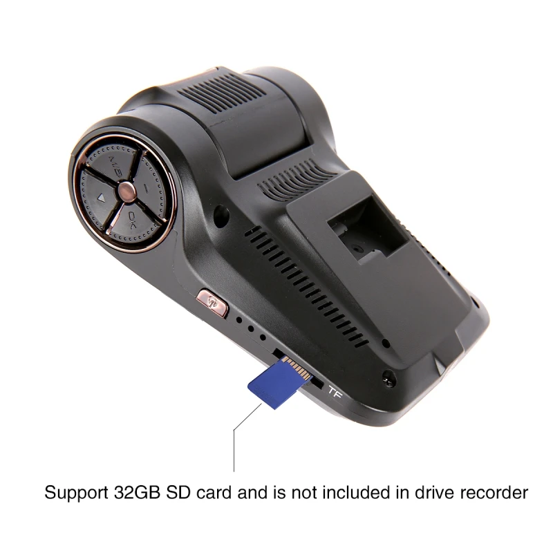  Dash Camera Built-In WiFi Car Dashboard Camera with 1080P FHD Driving Recorder for G-Sensor WDR Par