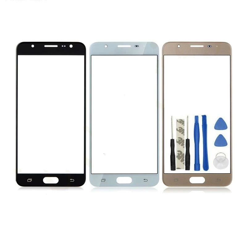 Переднее внешнее стекло J7Prime сменная панель для Samsung Galaxy J7 Prime G610 On7 2016|samsung panel|samsung