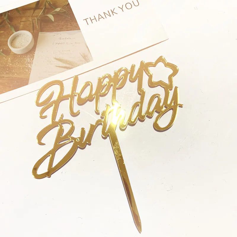 Gold Cake Topper05