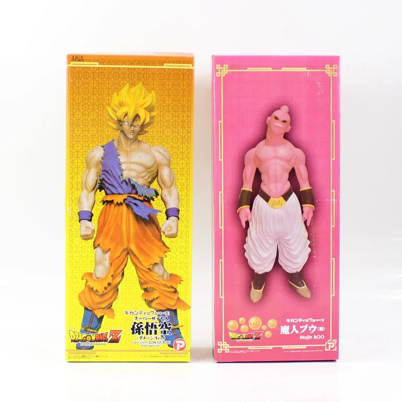 44 см Dragon Ball Z Majin Boo Buu Сон Гоку Супер Saiyan фигурка злой Buu аниме модель DBZ игрушка подарок для детей