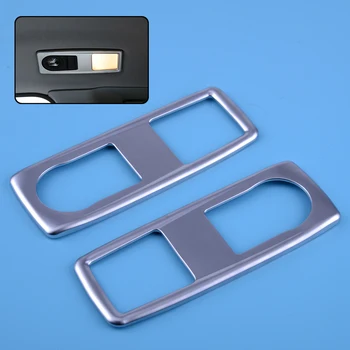 

CITALL 2pcs ABS Car Interior Roof Rear Reading Light Cover Trim Moulding Fit for BMW X3 F25 X4 F26 2013 2014 2015 2016 Styling