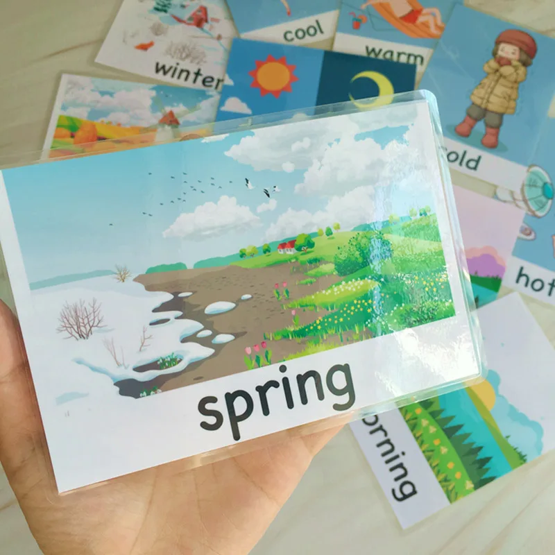 Educativos para Crianças Plurais Profissão Grupos Substantivo Inglês Crianças Bolso Palavra Flashcards Montessori Aprendizagem Brinquedos Jogo 99 Pcs 7 Computers & Electronics