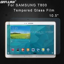 BINFUL Премиум Закаленное стекло Защитная пленка для samsung Galaxy Tab S 10,5 T800 T805 T807 tablet Анти-разбиться