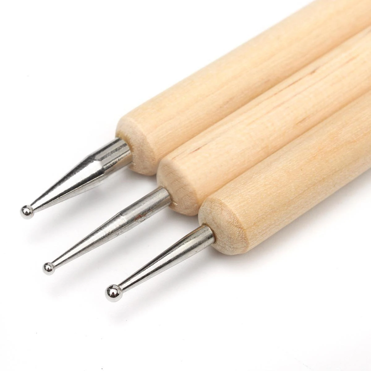 6pcs Carving Stylus Tool Spoon PMC Carving Modelling Splicing Embossing DIY Handmade Leather Craft