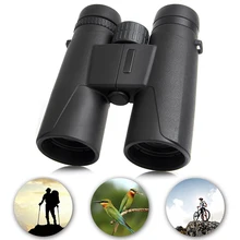 Высокая мощность 12/10x42HD мерцающий бинокль телескоп для наблюдения за птицами Спорт Кемпинг туры концертный Охота без инфракрасный окуляр