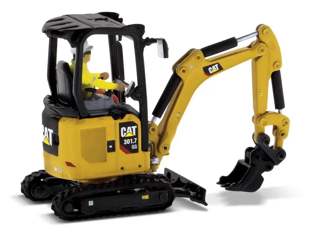Diecast Masters 1/50 Caterpillar Cat 301.7 CR Mini Hydraulic Excavator Next Generation 85597