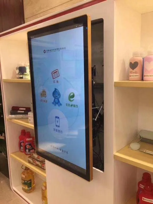 DIY 43 49 55 65 дюймов ЖК социальной медиа дисплей киоск/Digital Signage/сенсорный экран монитора с ПК Встроенный