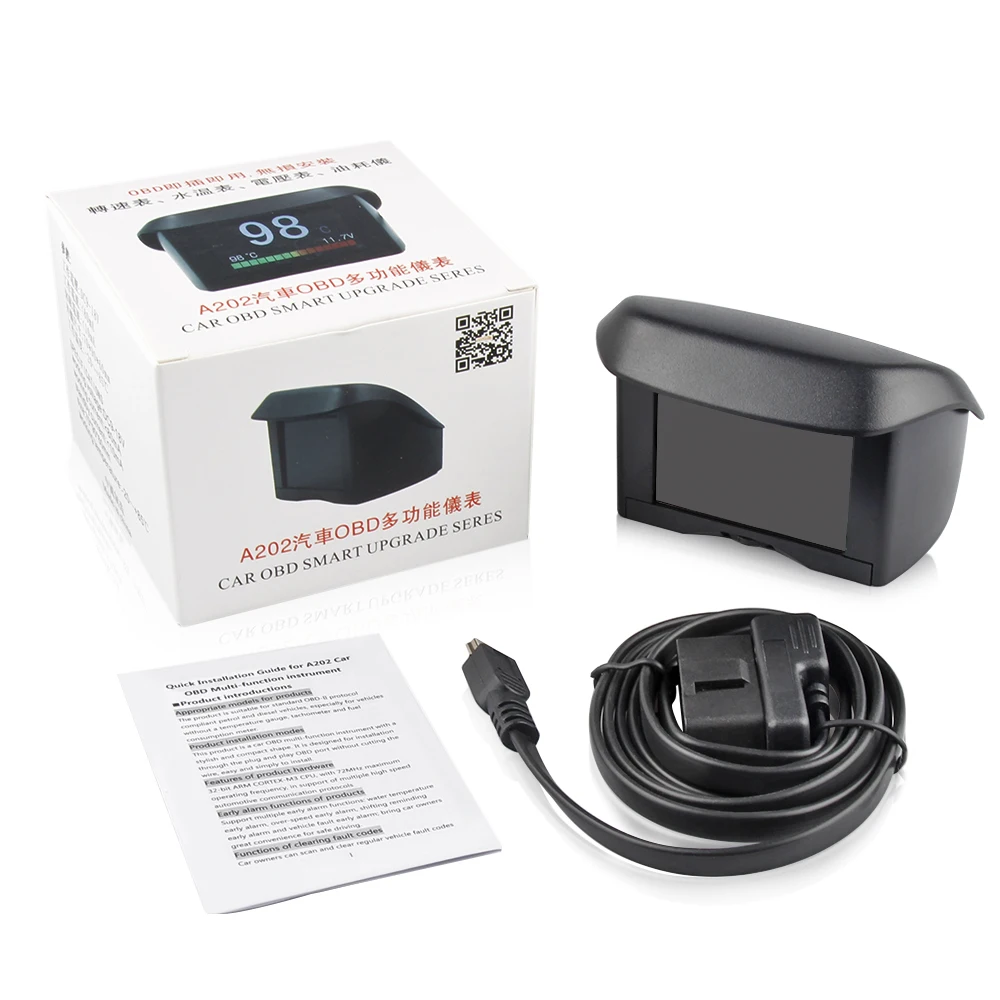 Автомобильный бортовой компьютер NEXPEAK A202 цифровой OBD2 Компьютерный дисплей