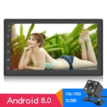 2Din Android 8.1 Car Multimedia MP5 autoradio Universal GPS Navigation Bluetooth wifi HD 1024X600 Touch screen Car Audio Stereo 2Din Android 8.1 Car Multimedia MP5 autoradio Universal GPS Navigation Bluetooth wifi HD 1024X600 Touch screen Car Audio Stereo