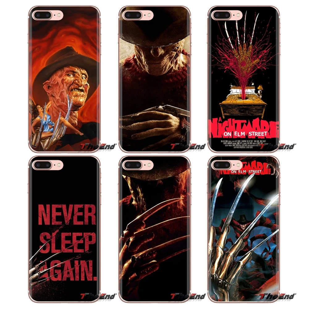 For Huawei Mate Honor 4C 5C 5X 6X 7 7A 7C 8 9 10 8C 8X 20 Lite Pro nightmare on elm street Soft Transparent Shell Covers |