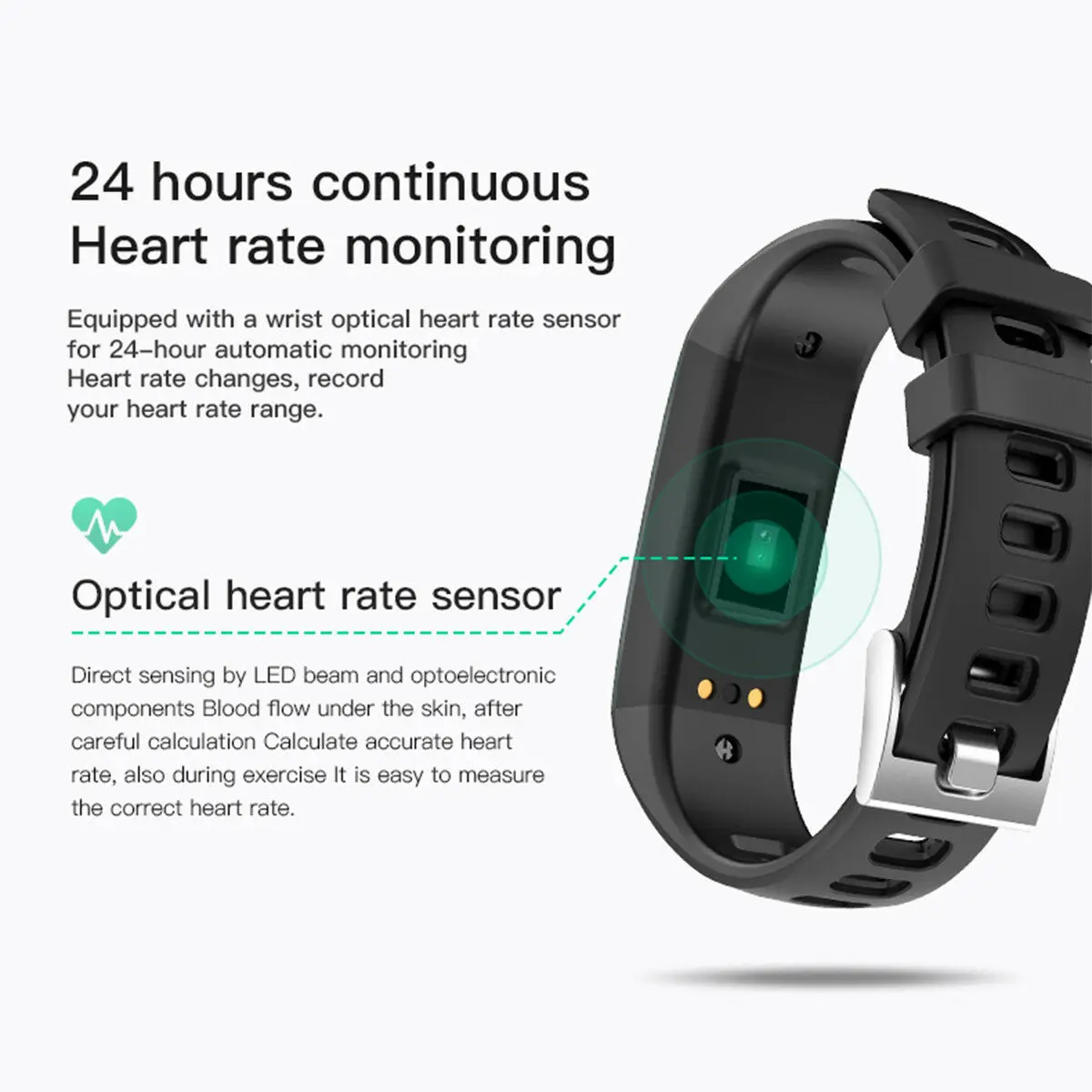 New G26 Color Screen Blood Pressure Smart Bracelet Fitness Watch Fitness Tracker Waterproof Smart Band Heart Rate Wristband