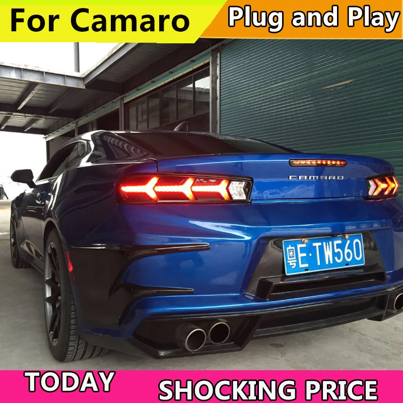 Doxa стайлинга автомобилей 2017-2018 год для Chevrolet Camaro задних сигнальных огней